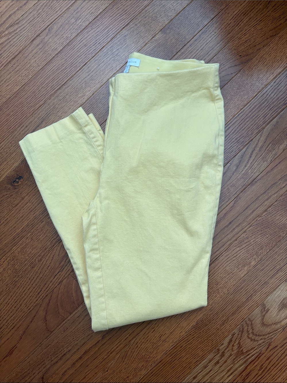 Charter Club Yellow Slim Pants women’s size 8